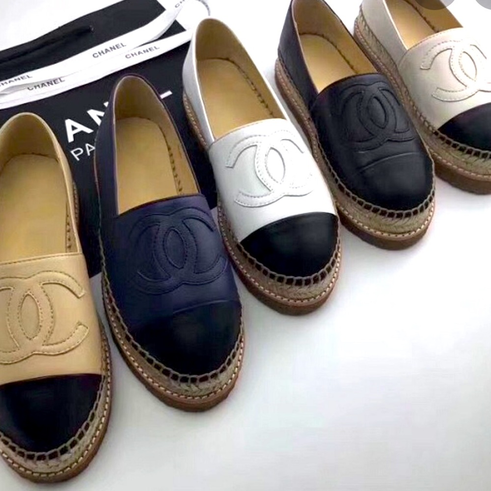 ISO:  CHANEL ESPADRILLES 5
